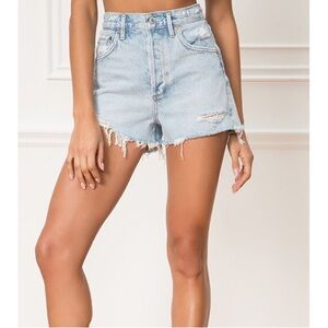 Agolde Jaden denim shorts